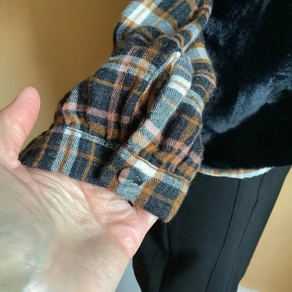 MADEWELL Plaid Gauze Double-Tie Wrap Top Size XS - Picture 9 of 14